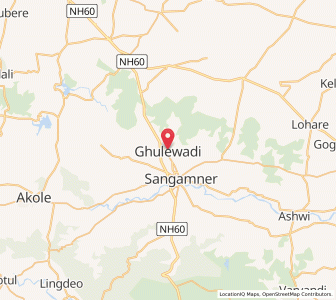 Map of Ghulewadi, Maharashtra