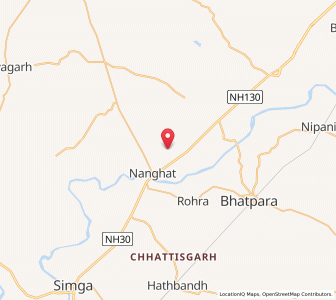 Map of Ghursena, Chhattisgarh