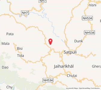 Map of Ghursinghi, Uttarakhand
