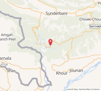 Map of Giddo Swara, Kashmir