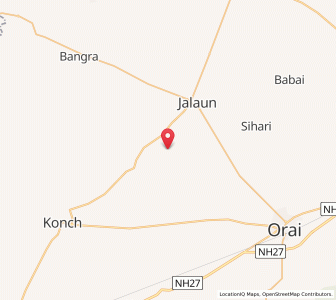 Map of Gidhosa, Uttar Pradesh