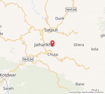 Map of Ginwali, Uttarakhand