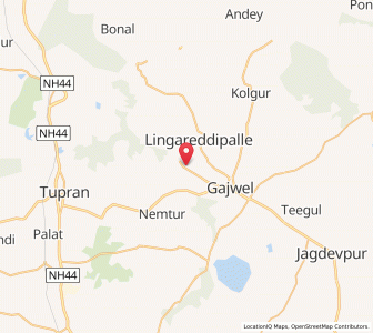 Map of Giripalli, Andhra Pradesh