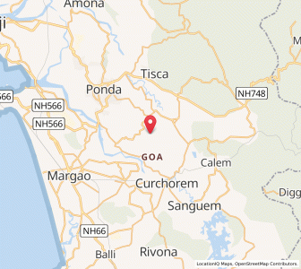 Map of Goa, Goa