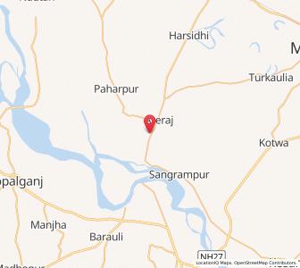 Map of Gobindganj, Bihar