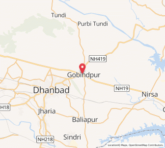 Map of Gobindpur, Jharkhand