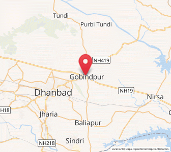 Map of Gobindpur, Jharkhand