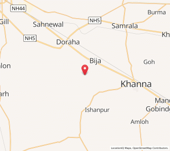 Map of Gobindpura, Punjab