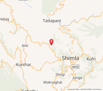 Map of Gochi, Himachal Pradesh