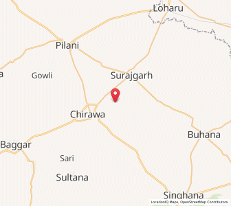 Map of Godara Dhani, Rajasthan
