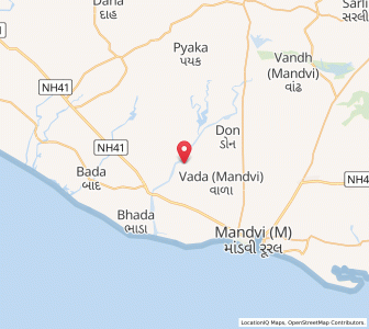 Map of Godra, Gujarat