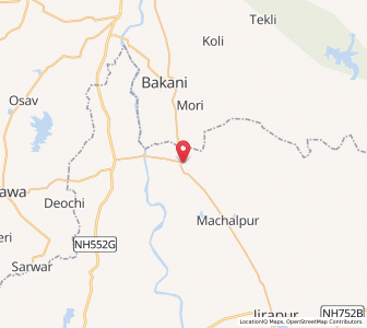 Map of Gogarpur, Madhya Pradesh