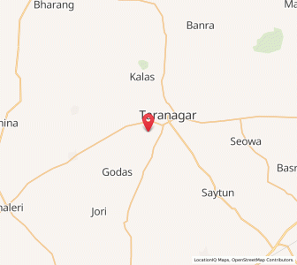 Map of Gogatia Patta Changoi, Rajasthan