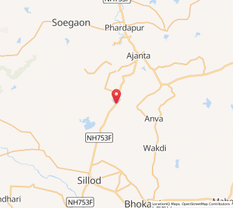 Map of Golegaon, Maharashtra