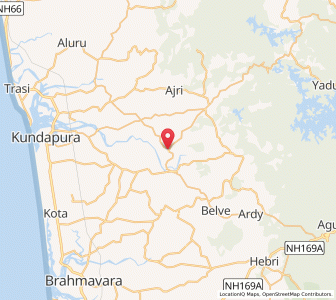 Map of Golikatte, Karnataka