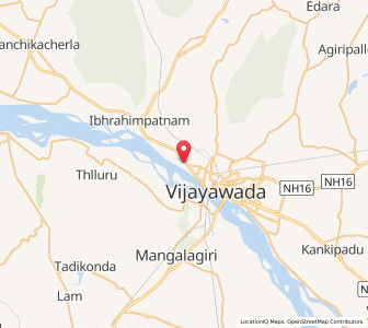 Map of Gollapudi, Andhra Pradesh
