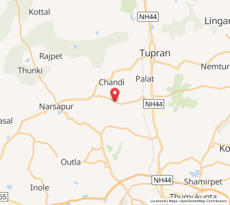 Map of Gomaram, Andhra Pradesh