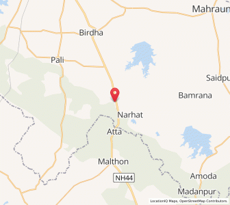 Map of Gona, Uttar Pradesh