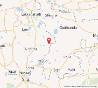 Map of Gonihalli, Karnataka