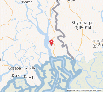 Map of Gopalkati, West Bengal