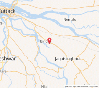 Map of Gopinathapur, Odisha