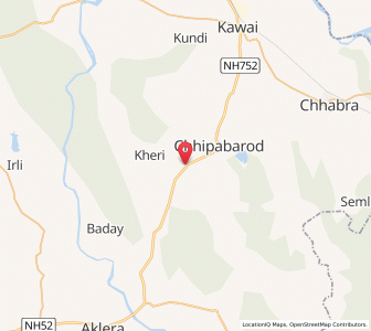 Map of Gordhanpura, Rajasthan