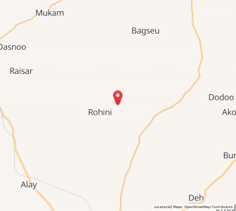 Map of Gorera, Rajasthan