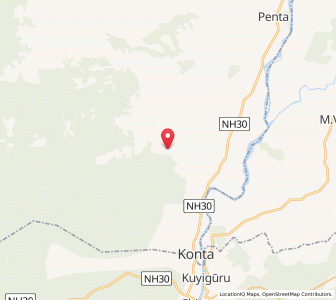 Map of Gorka, Chhattisgarh