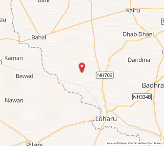 Map of Gorkha ki Dhani, Haryana