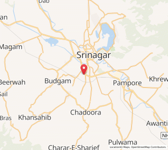 Map of Gorpur, Kashmir