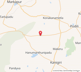 Map of Gotlagattu, Andhra Pradesh