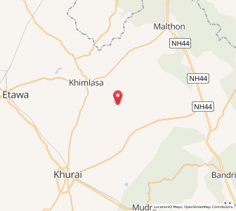 Map of Goudhu, Madhya Pradesh