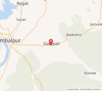 Map of Gourpali, Odisha
