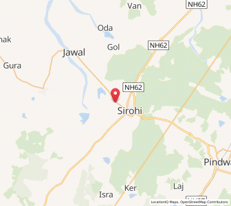 Map of Goyali, Rajasthan