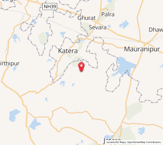 Map of Gudai, Madhya Pradesh