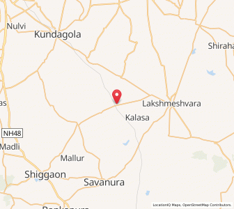 Map of Gudgeri, Karnataka