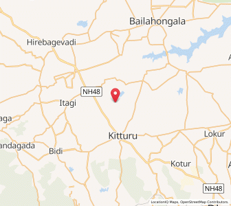 Map of Gudikotabagi, Karnataka