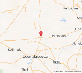 Map of Gudimangalam, Tamil Nadu