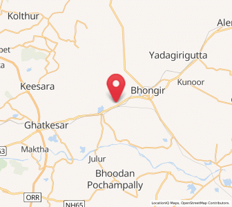 Map of Gudur, Andhra Pradesh