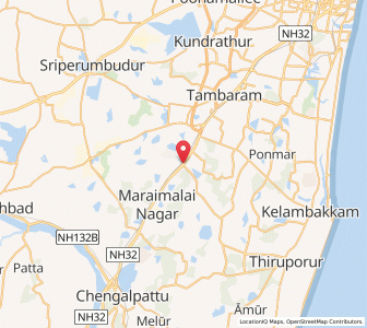 Map of Guduvancheri, Tamil Nadu