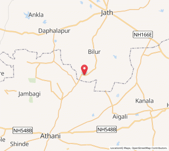 Map of Gugvad, Karnataka