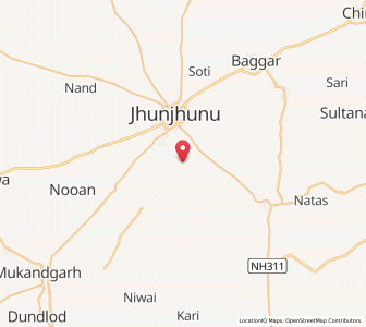 Map of Gujaron ki Dhani, Rajasthan