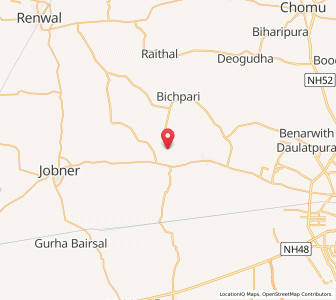 Map of Gujron ki Dhani, Rajasthan