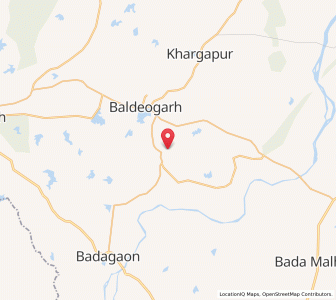 Map of Gukhrai, Madhya Pradesh