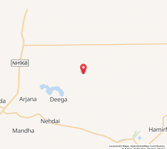 Map of Gula Ramwali Thalli, Rajasthan