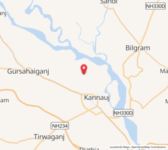 Map of Gulab Purwa, Uttar Pradesh