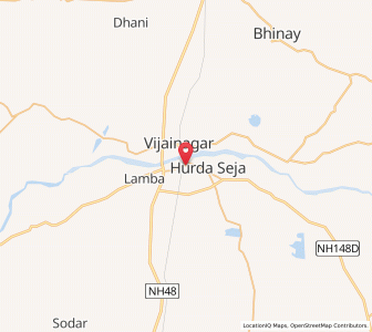 Map of Gulabpura, Haryana