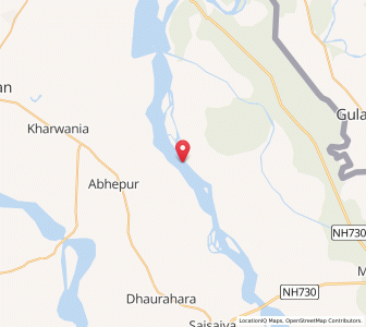 Map of Gularia, Uttar Pradesh