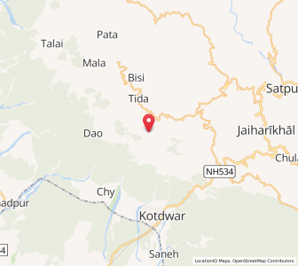 Map of Gulasugad, Uttarakhand