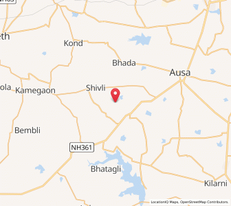 Map of Gulkhat, Maharashtra